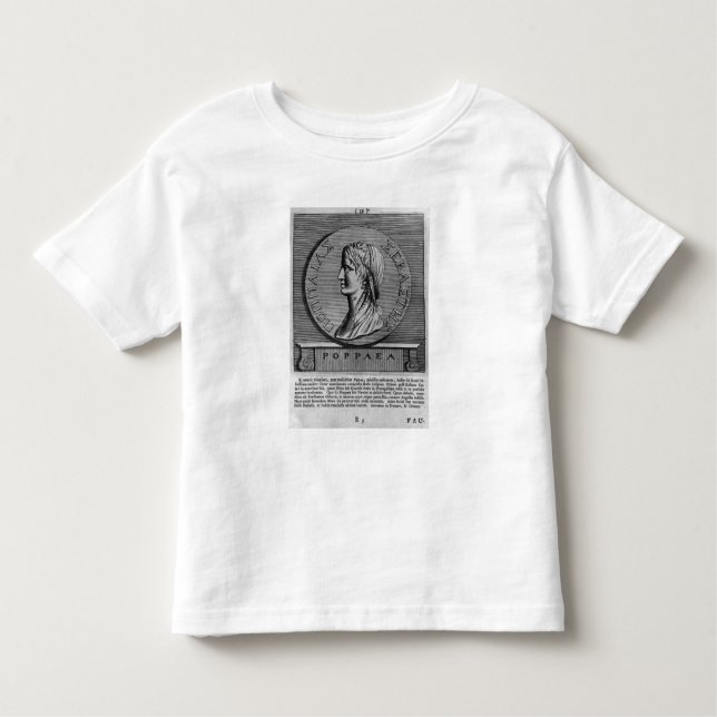 T-shirt Pour Les Tous Petits Poppaea Sabina, gravant après un romain (Devant)