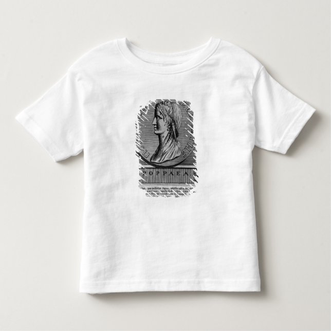 T-shirt Pour Les Tous Petits Poppaea Sabina, gravant après un romain (Devant)