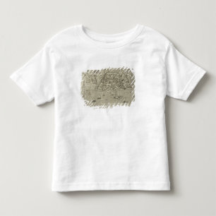 T-shirt Pour Les Tous Petits Port et ville d'Alger, c.1572 (gravure)