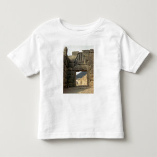 T-shirt Pour Les Tous Petits Porte de lion au-dessus de l'entrée