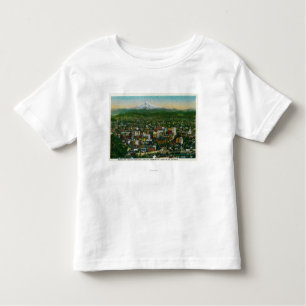 T-shirt Pour Les Tous Petits Portland et capot de Mt. dans la distance