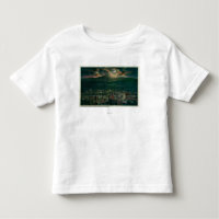 Portland et capot de Mt. par clair de lune