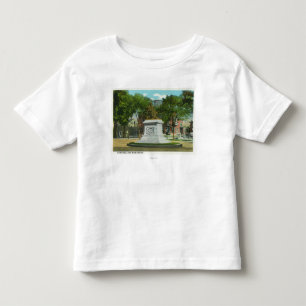 T-shirt Pour Les Tous Petits Portland, vue de MaineOverhead de Portland