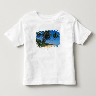 T-shirt Pour Les Tous Petits Porto Rico, Isla Verde, palmiers.