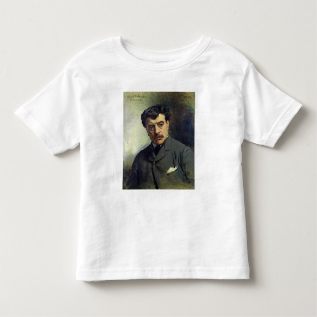 T-shirt Pour Les Tous Petits Portrait d'Alexander Falguiere 1887 (Devant)