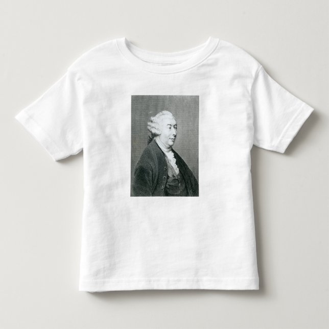 T-shirt Pour Les Tous Petits Portrait de David Hume (Devant)