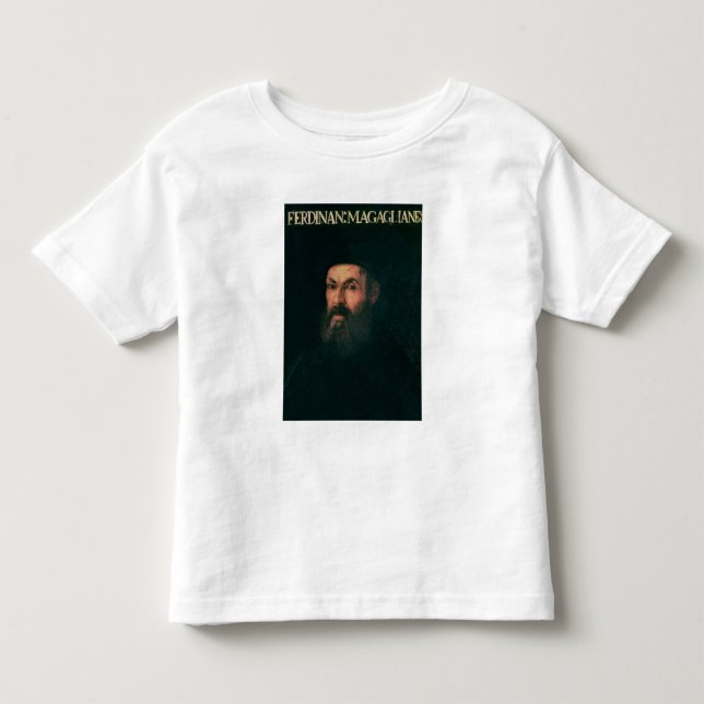 T-shirt Pour Les Tous Petits Portrait de Ferdinand Magellan (Devant)