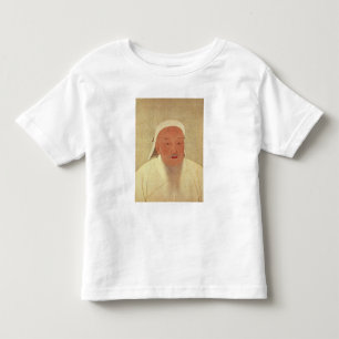 T-shirt Pour Les Tous Petits Portrait de Genghis Khan, Mongol Khan