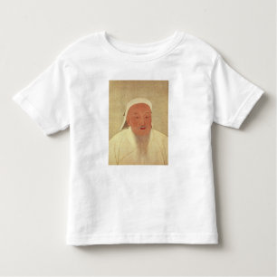 T-shirt Pour Les Tous Petits Portrait de Genghis Khan, mongole Khan