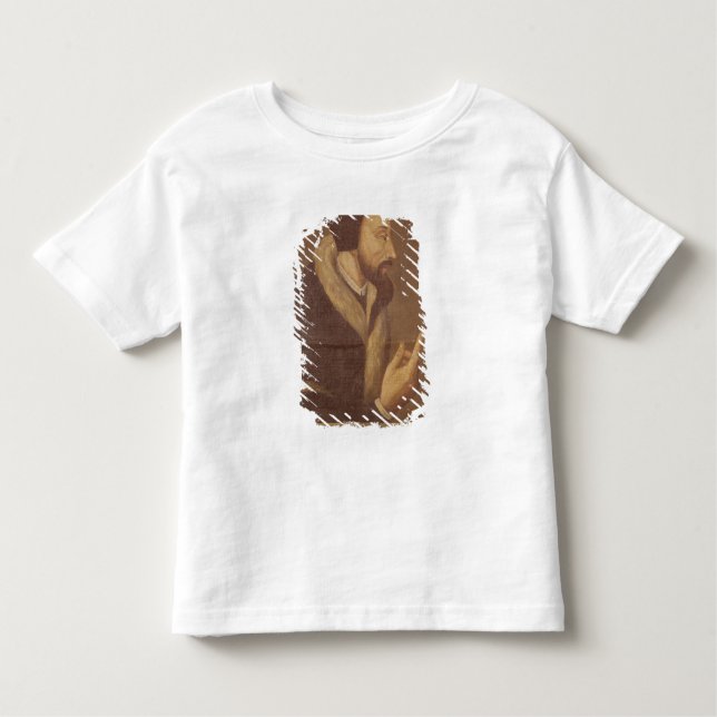 T-shirt Pour Les Tous Petits Portrait de Jean Calvin (Devant)