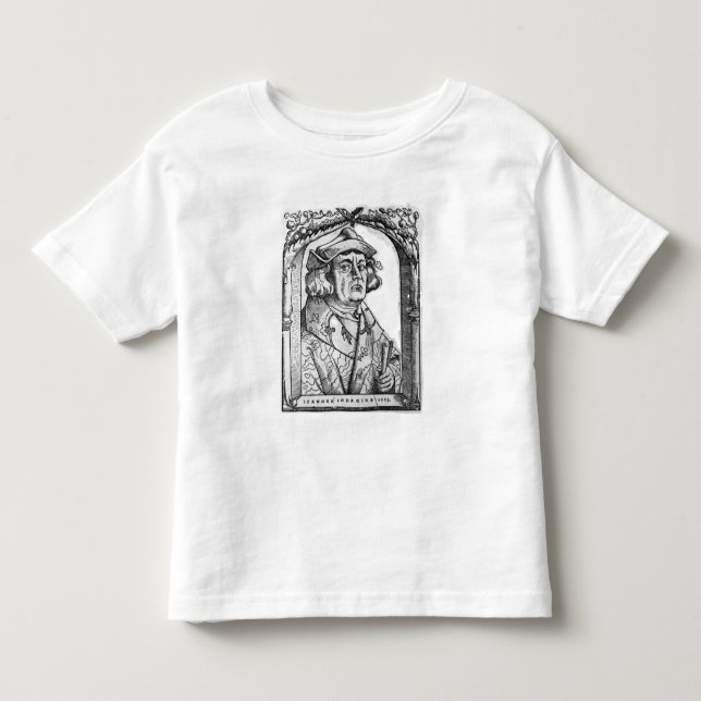T-shirt Pour Les Tous Petits Portrait de John d'Indagine (Devant)