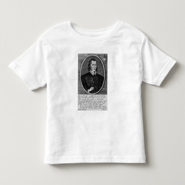 T-shirt Pour Les Tous Petits Portrait de John Donne (Devant)