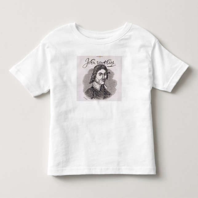 T-shirt Pour Les Tous Petits Portrait de John Winthrop (Devant)