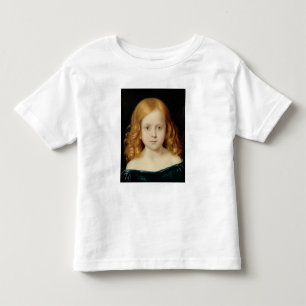 T-shirt Pour Les Tous Petits Portrait de la fille de l'artiste