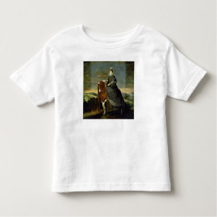 T-shirt Pour Les Tous Petits Portrait de la Reine Margaret de l'Autriche