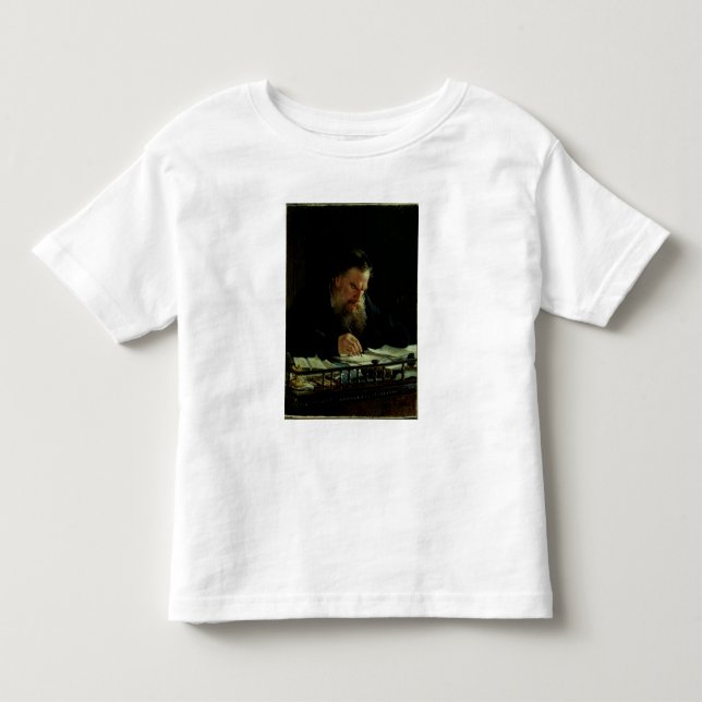 T-shirt Pour Les Tous Petits Portrait de Lev Tolstoy (Devant)