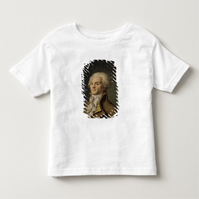 T-shirt Pour Les Tous Petits Portrait de Maximilien de Robespierre (Devant)