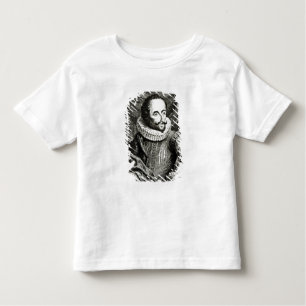 T-shirt Pour Les Tous Petits Portrait de Miguel de Cervantes Saavedra