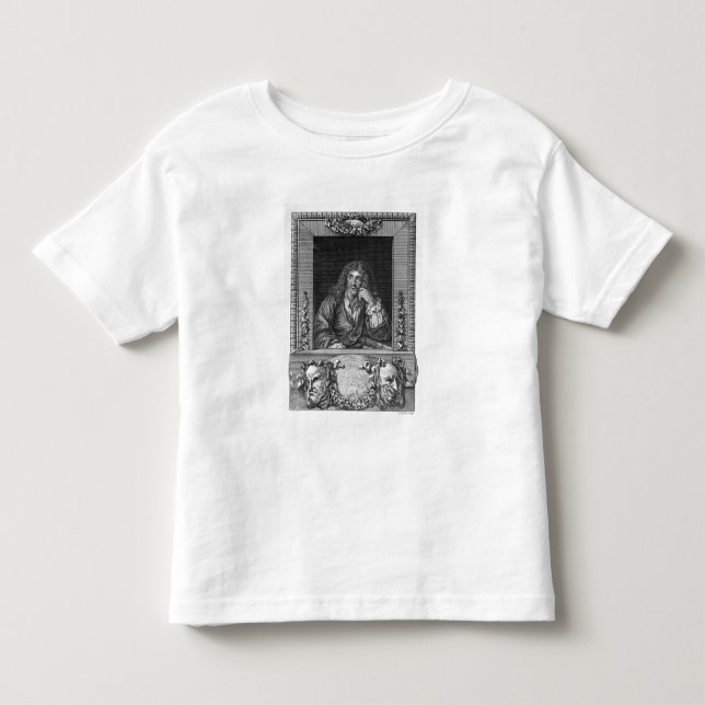 T-shirt Pour Les Tous Petits Portrait de Moliere (Devant)