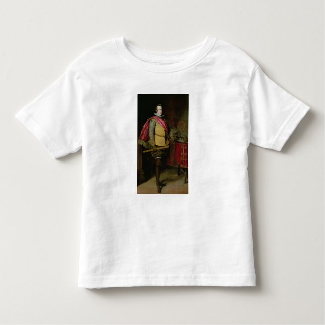T-shirt Pour Les Tous Petits Portrait de Philip IV de l'Espagne (Devant)