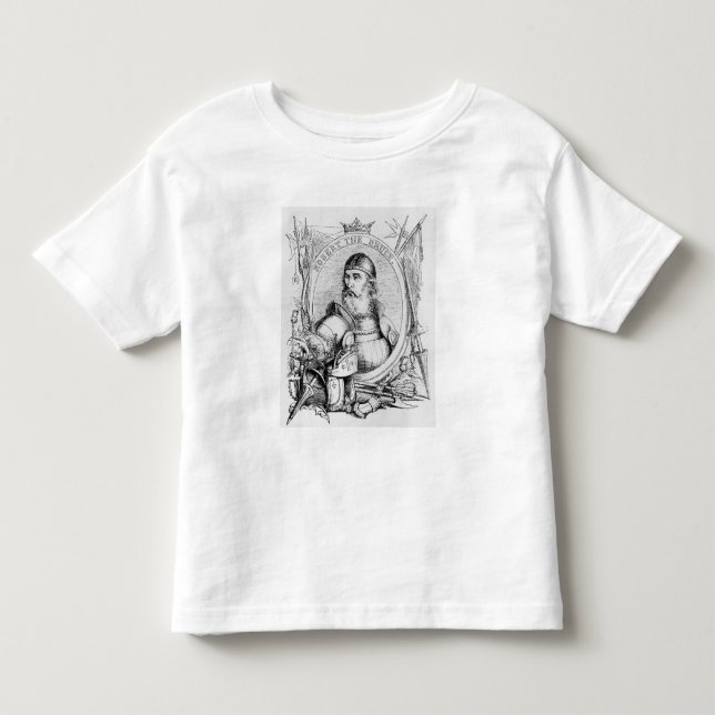 T-shirt Pour Les Tous Petits Portrait de Robert le Bruce (Devant)