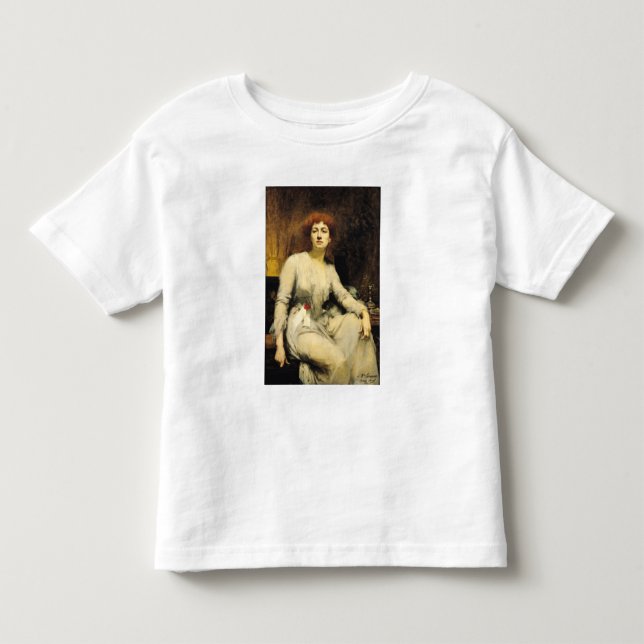 T-shirt Pour Les Tous Petits Portrait de Severine 1893 (Devant)