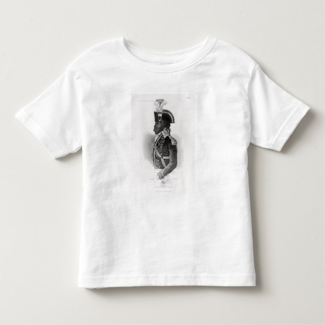 T-shirt Pour Les Tous Petits Portrait de Toussaint L'Ouverture (Devant)