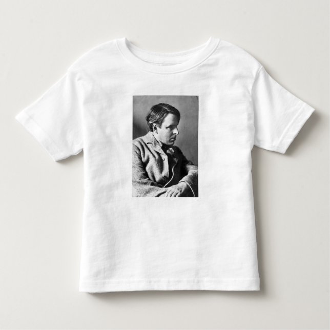 T-shirt Pour Les Tous Petits Portrait de W.B. Yeats (Devant)