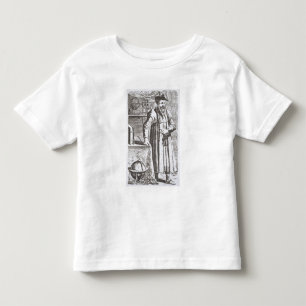 T-shirt Pour Les Tous Petits Portrait de William Postel (1510-81), de son 'De