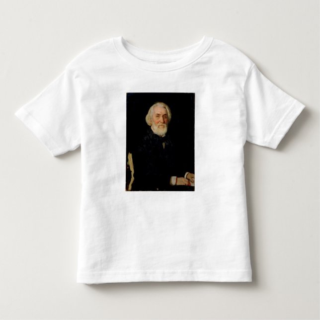 T-shirt Pour Les Tous Petits Portrait d'Ivan S. Turgenev, 1879 (Devant)