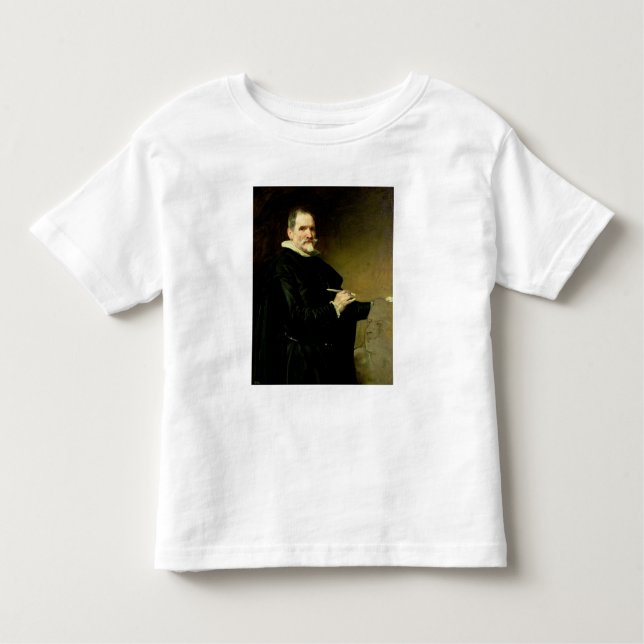 T-shirt Pour Les Tous Petits Portrait du sculpteur, Juan Martinez (Devant)