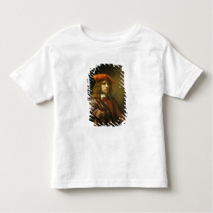 T-shirt Pour Les Tous Petits Portrait d'un jeune homme dans un casquette rouge