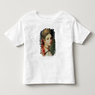 T-shirt Pour Les Tous Petits Portrait d'une jeune fille à Sarafan et