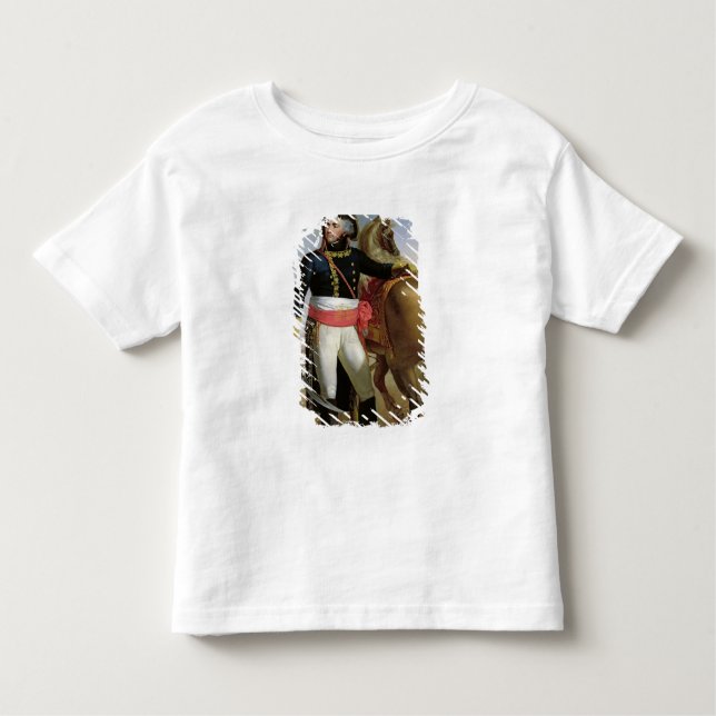 T-shirt Pour Les Tous Petits Portrait en Jean Baptiste Kleber (Devant)