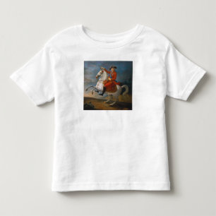 T-shirt Pour Les Tous Petits Portrait équestre de Louis XVI 1791