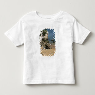T-shirt Pour Les Tous Petits Portugal, Cascais. Praia da Rainha, une plage de