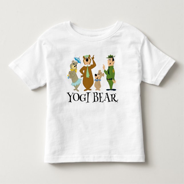 T-shirt Pour Les Tous Petits Pose classique Yogi Bear and Friends (Devant)