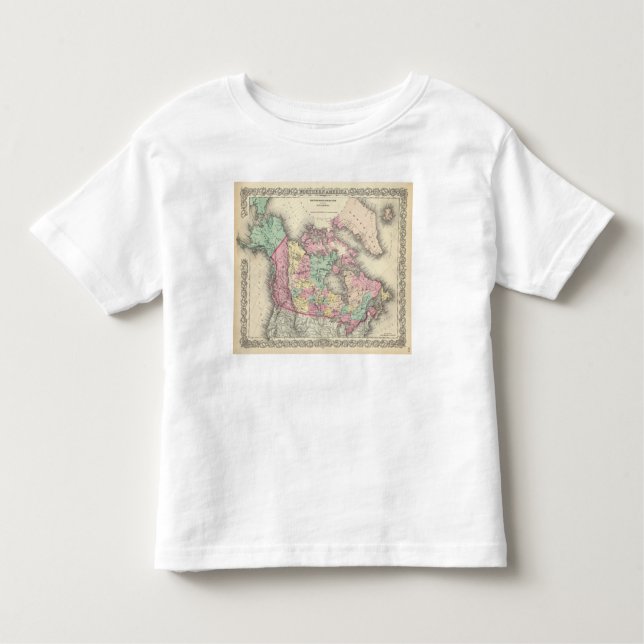 T-shirt Pour Les Tous Petits Possessions britanniques, russes et danoises (Devant)