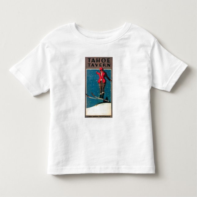 T-shirt Pour Les Tous Petits Poster de la taverne Tahoe (Devant)