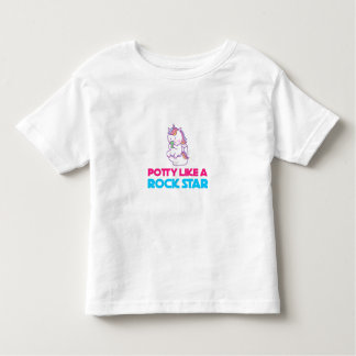 T-shirt Pour Les Tous Petits poterie comme une rock star