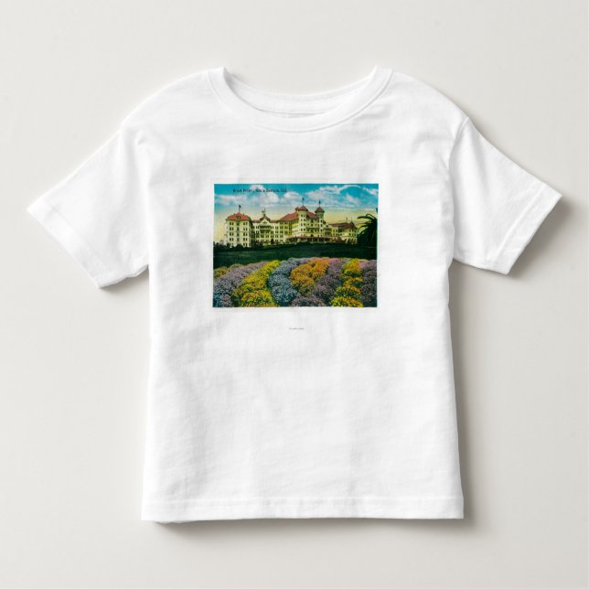 T-shirt Pour Les Tous Petits Potier et au sol d'hôtel (Devant)
