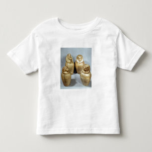 T-shirt Pour Les Tous Petits Pots de Canopic de Hor-IR-aa, Saite (albâtre)