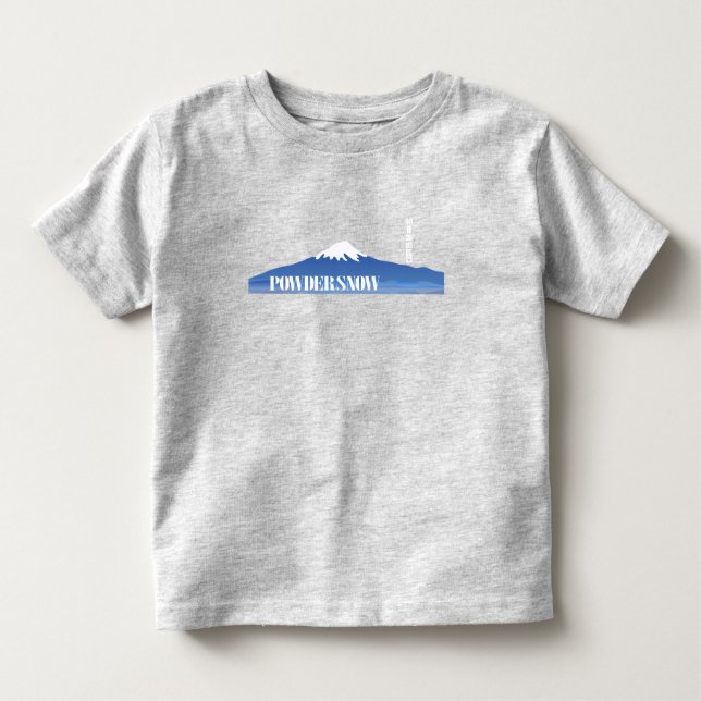 T-shirt Pour Les Tous Petits Poudre (Devant)