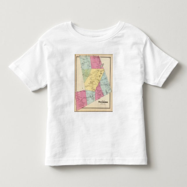 T-shirt Pour Les Tous Petits Poundridge, ville (Devant)