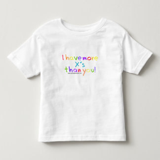 T-shirt Pour Les Tous Petits Pour des enfants en bas âge - j'ai plus de x !