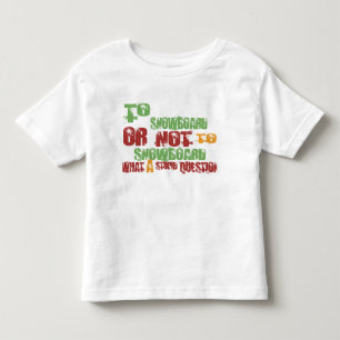 T-shirt Pour Les Tous Petits Pour faire du surf des neiges