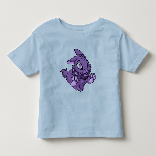T-shirt Pour Les Tous Petits Pourpre de Cybunny (Devant)