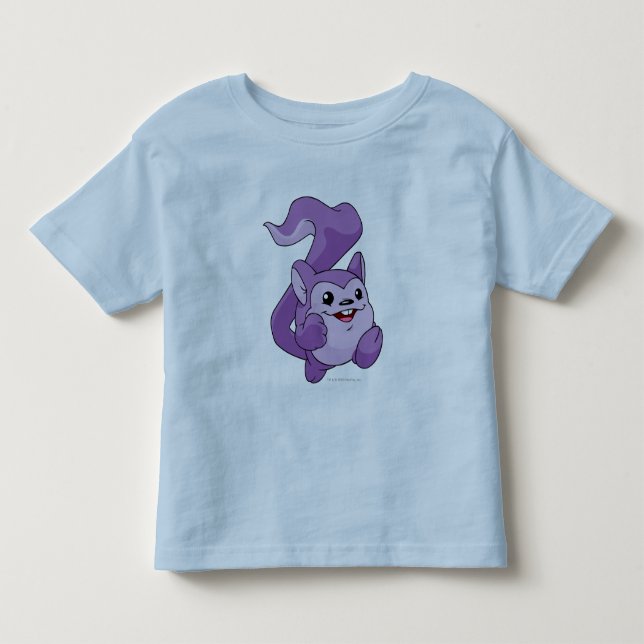T-shirt Pour Les Tous Petits Pourpre de Meerca (Devant)