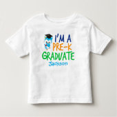 T-shirt Pour Les Tous Petits Pré-K Graduate Cute Custom Preschool Graduation (Devant)