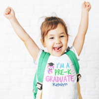 Pré-K Graduate Cute Pink Owl Custom